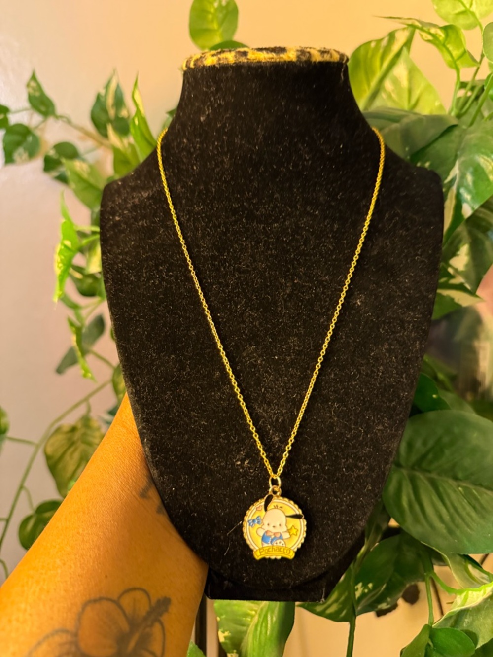 Sanrio pochacco Sterling Silver necklace